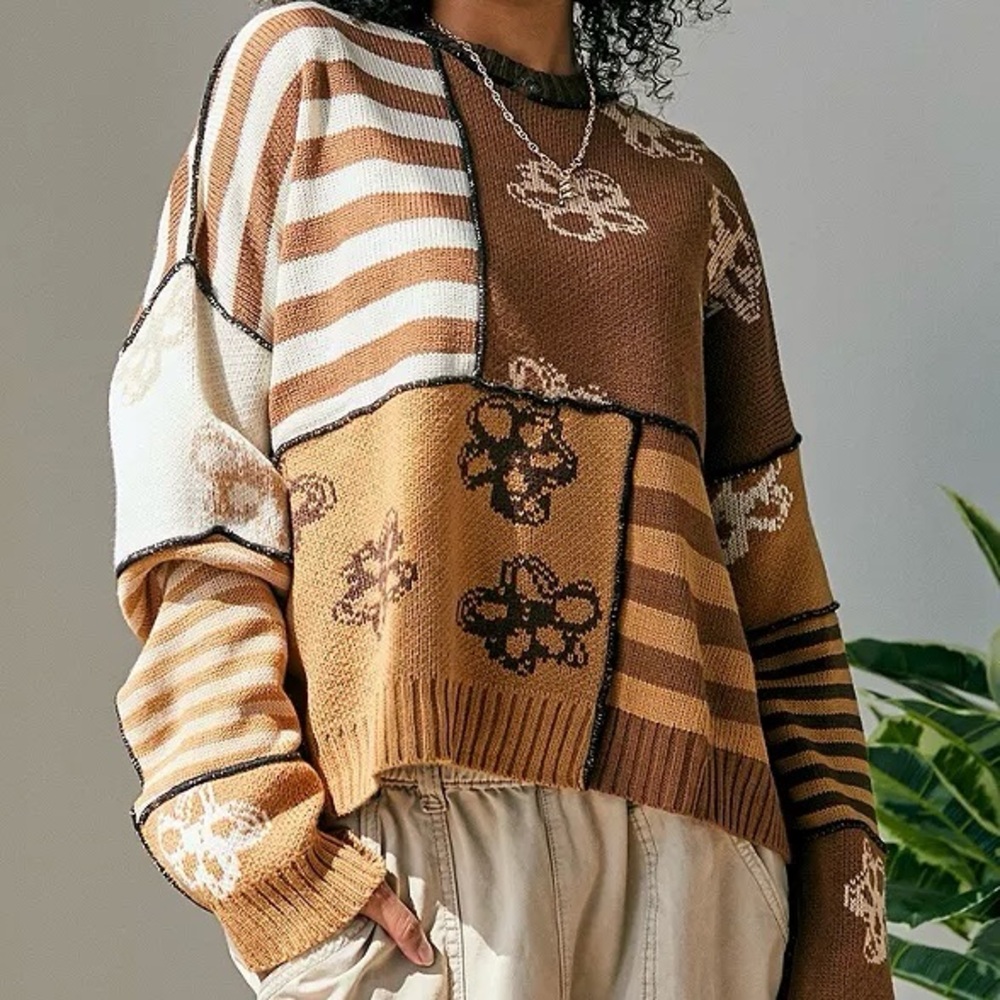 The Ragged Priest Patterned Knit Sweater - Picture 5 of 5